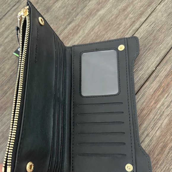 Badgley Mischka Electric Blue and Black  Purse/ Wallet  2x $40 - Picture 9 of 10